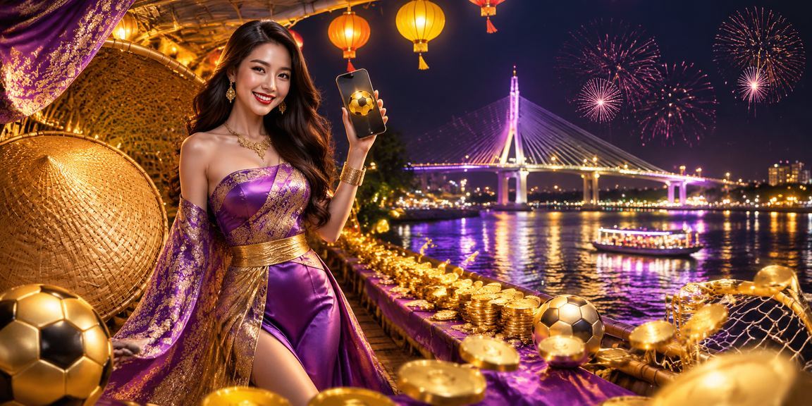 Người dùng Cần Thơ theo dõi kèo bóng đá trực tuyến với nón lá truyền thống